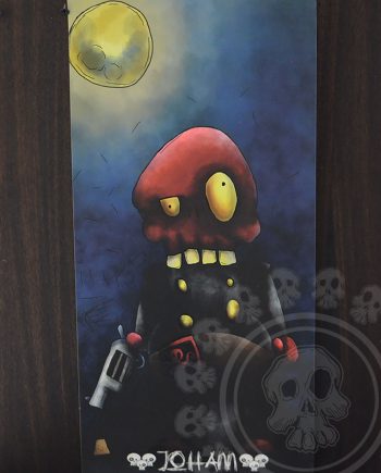 Red Skull Poster