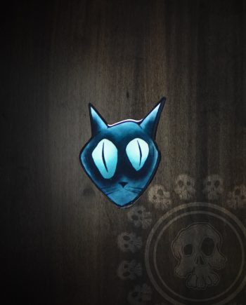 Oshin - Glow In The Dark Cat Sticker