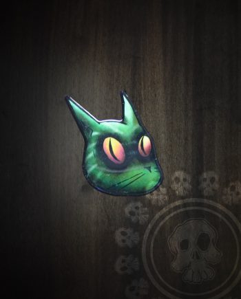 Glow In Dark Stickers - Cat