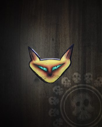 Glow In Dark Stickers - Cat