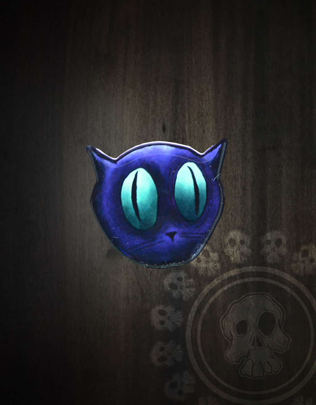 Stickers_05 Glow In Dark Stickers - Cat