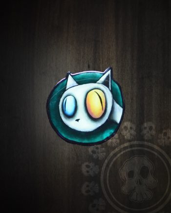 Glow In Dark Stickers - Cat