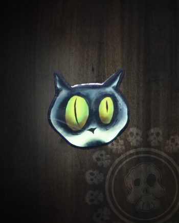 Glow In Dark Stickers - Cat